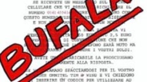 Attenzione, si avvistano bufale!