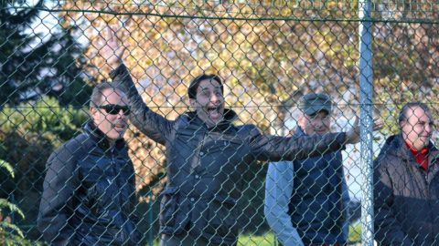 Partite di calcio e il troppo tifo